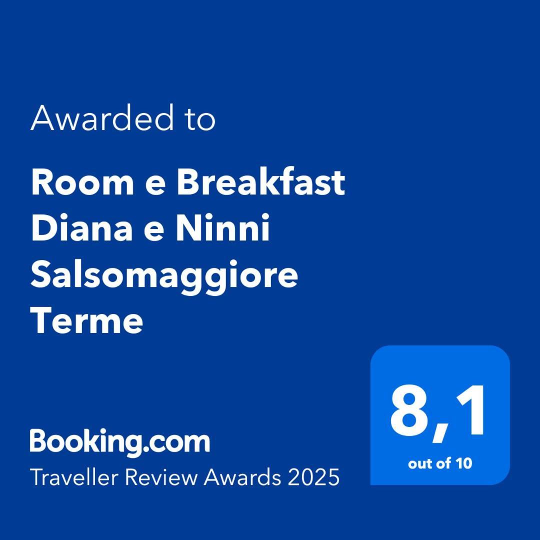 Room E Breakfast Diana E Ninni Salsomaggiore Terme Buitenkant foto